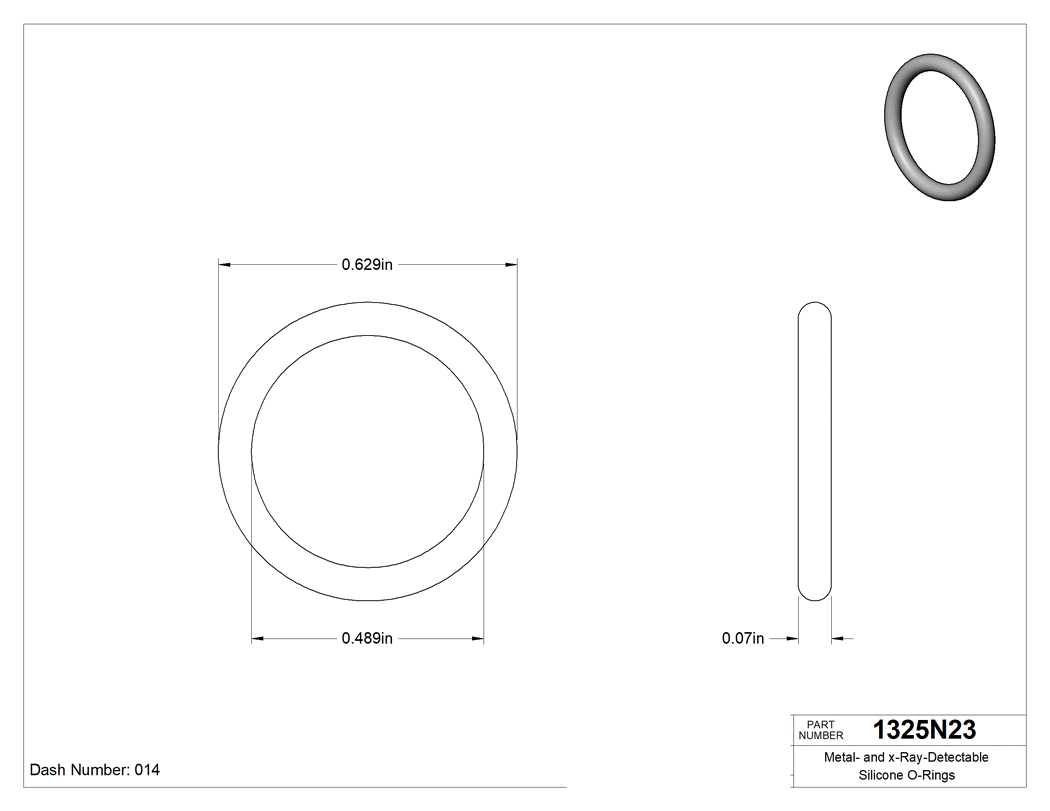 Technical drawing - 1325N23